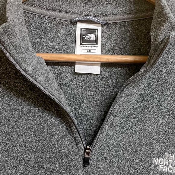 North Face TKA 100 Fleece Quarterzip - Picture 2 of 3